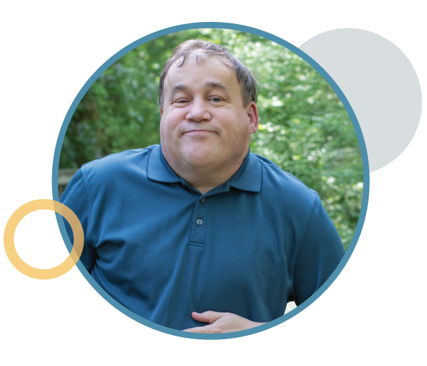 Man with Autism in the Park